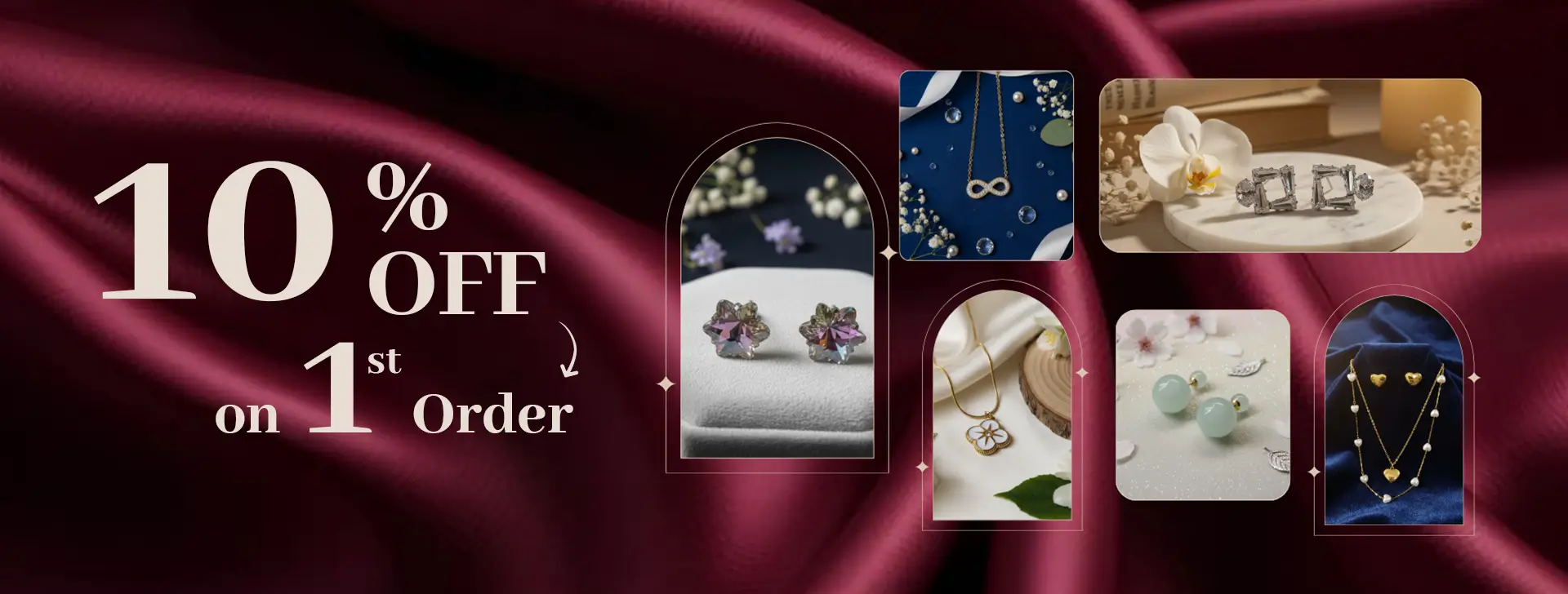 10 % Offer on First Order