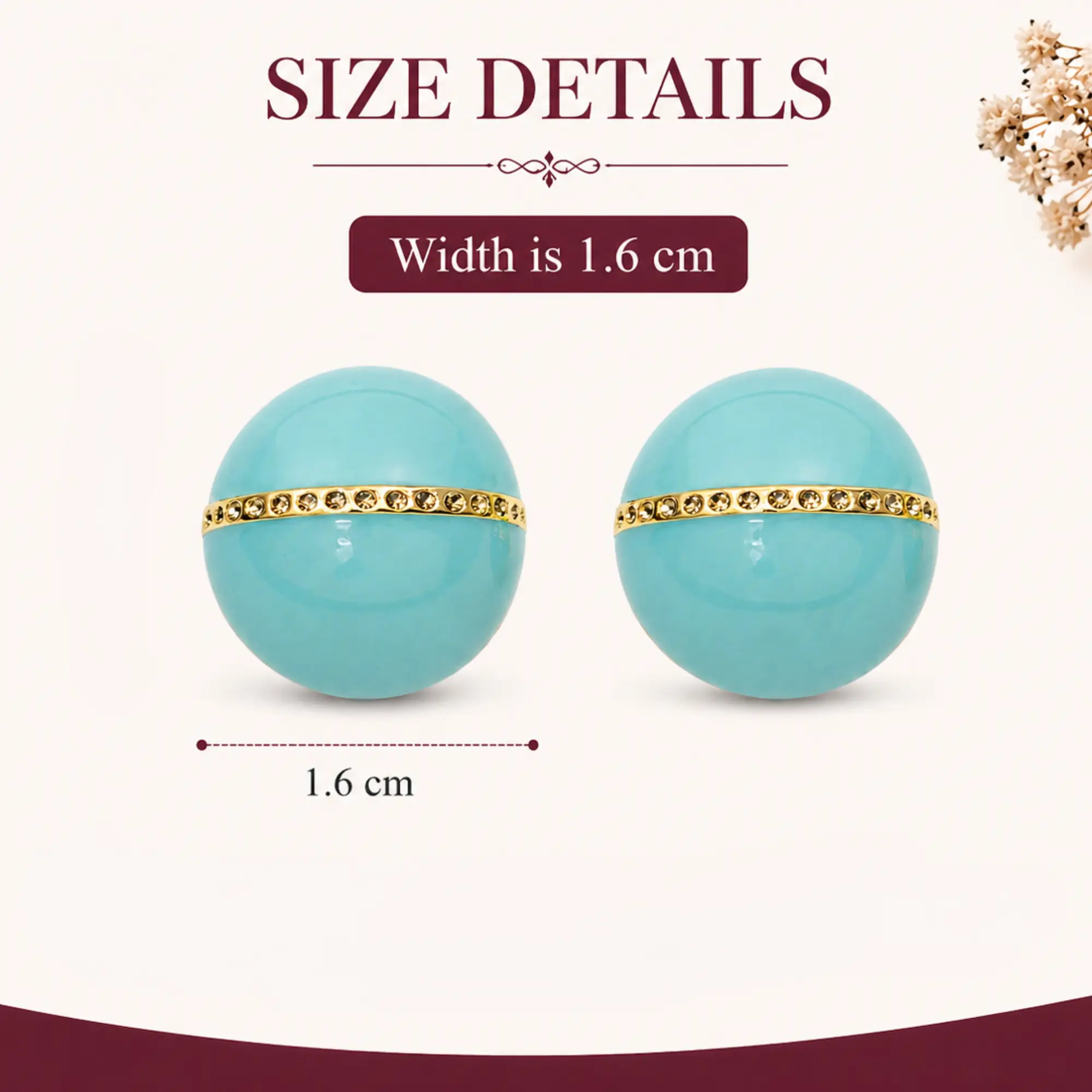 blue-dome-studs-for-women-with-measurements