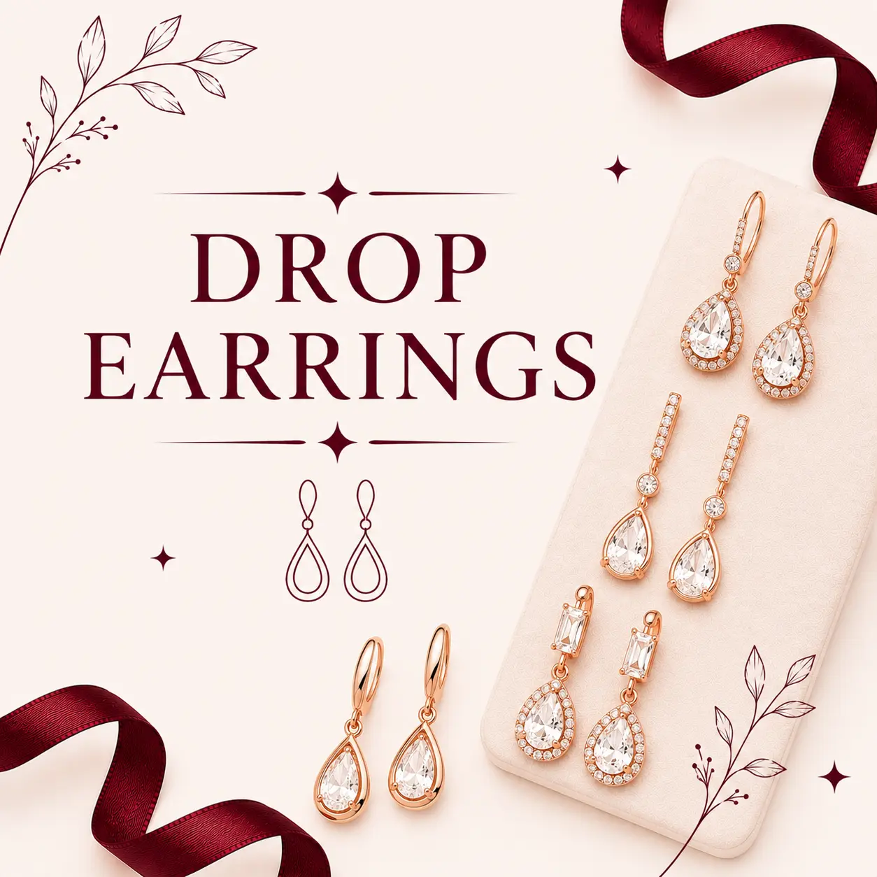 Drop Earrings
