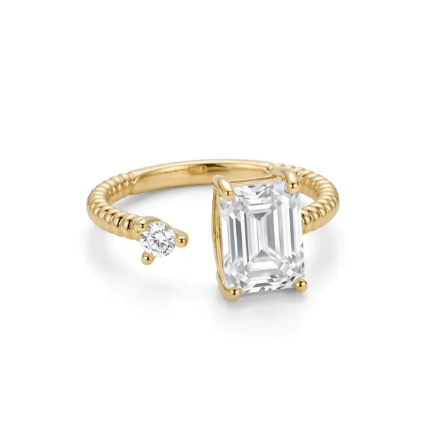 Modern-Duo-Spark-Adjustable-Gold-Ring-white-bg