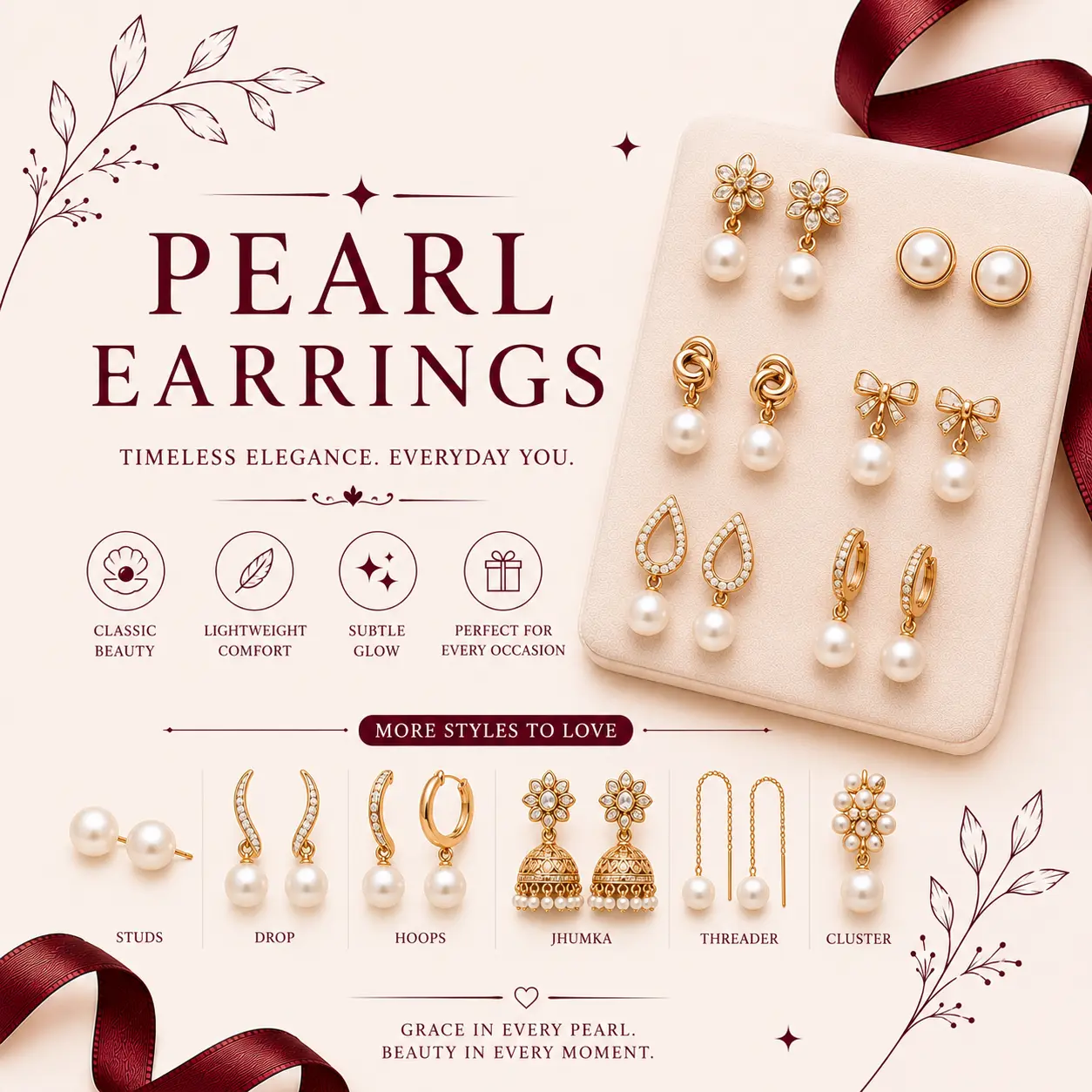 Pearl Earrings