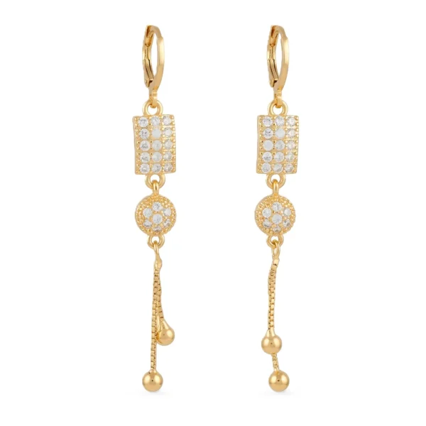 Stylish-Stone-Drop-Earrings-for-Women-Party-Wear-Long-Crystal-Earrings