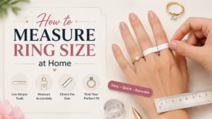 How to measure ring size at home using a paper strip and ruler for an accurate ring fit